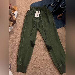 NWT‎ something navy xxs green pants
